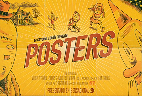 Libro POSTERS de LINIERS en Colombia, comic - novela grafica