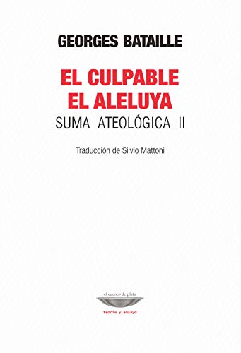 Libro EL CULPABLE EL ALELUYA SUMA ATEOLOGICA II de BATAILLE GEORGES en Colombia, filosofia