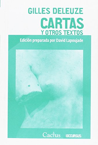 Libro CARTAS Y OTROS TEXTOS de DELEUZE GILLES en Colombia, filosofia