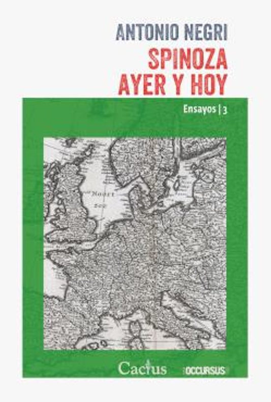 Libro Spinoza Ayer Y Hoy Ensayos/3 - Negri Antonio