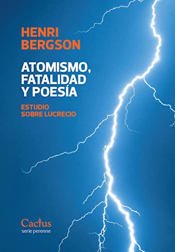 Libro ATOMISMO FATALIDAD Y POESIA ESTUDIO SOBRE LUCRECIO de BERGSON HENRI en Colombia, filosofia