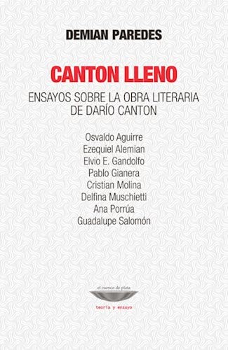Libro CANTON LLENO de PAREDES DEMIAN en Colombia, ensayo