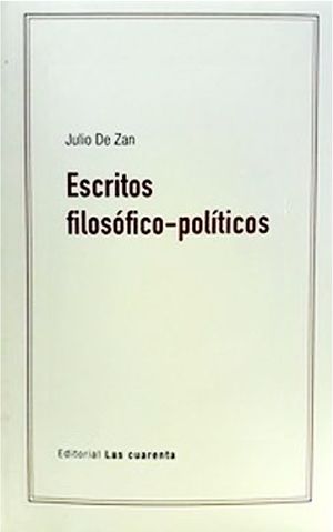 Libro Escritos Filosofico-Politicos