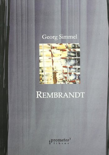 Libro REMBRANDT de SIMMEL GEORG en Colombia, filosofia