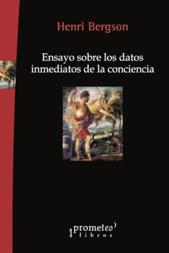 Libro Ensayo Sobre Los Datos Inmediatos De La