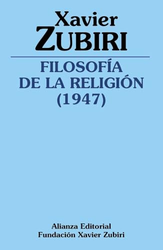 Libro FILOSOFIA DE LA RELIGION (1947) de ZUBIRI XAVIER en Colombia, filosofia