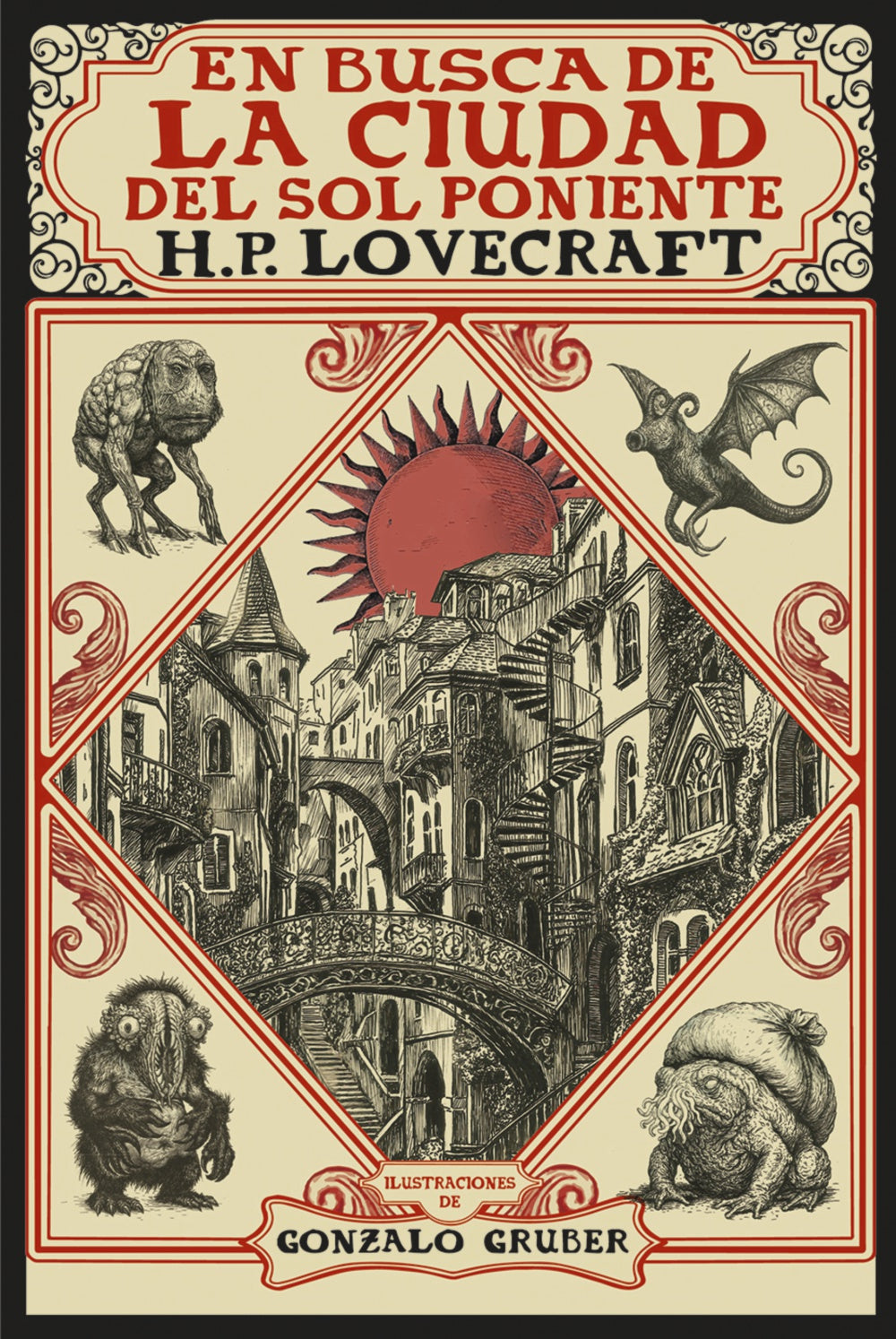 Libro EN BUSCA DE LA CIUDAD DEL SOL PONIENTE de LOVECRAFT H-P- en Colombia, literatura