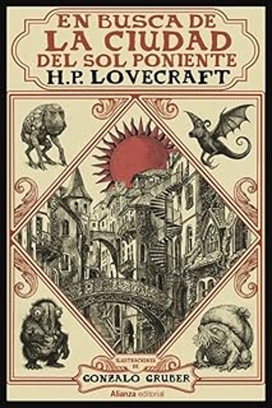 Libro EN BUSCA DE LA CIUDAD DEL SOL PONIENTE de LOVECRAFT H,P, en Colombia, literatura