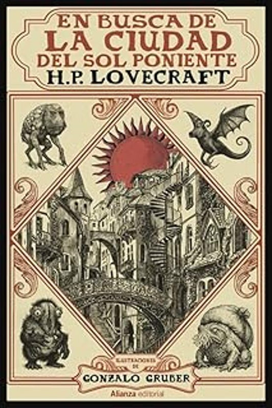 Libro EN BUSCA DE LA CIUDAD DEL SOL PONIENTE de LOVECRAFT H,P, en Colombia, literatura