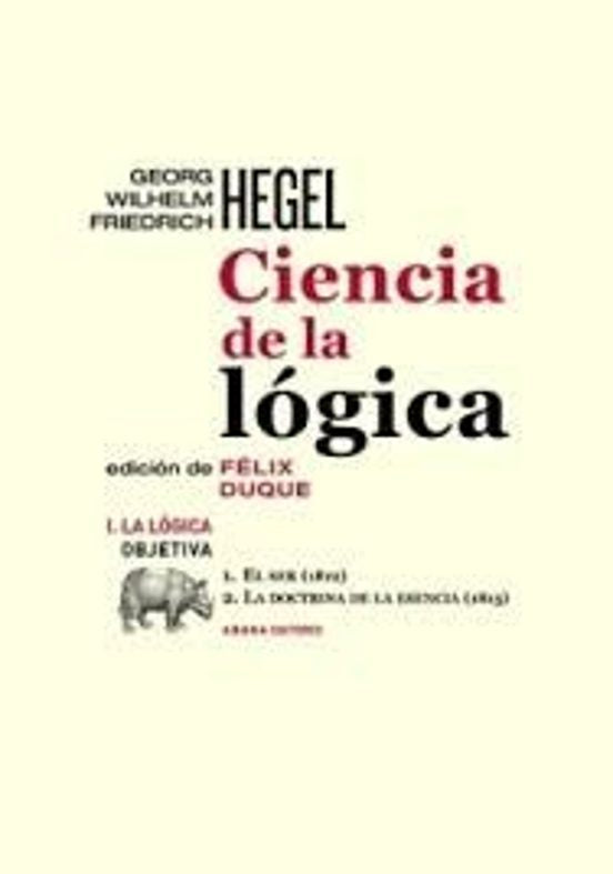 Libro Ciencia De La Logica I. La Logica Obieti