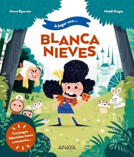 Libro A JUGAR CON BLANCANIEVES de EPARVIER HERVE en Colombia, infantil