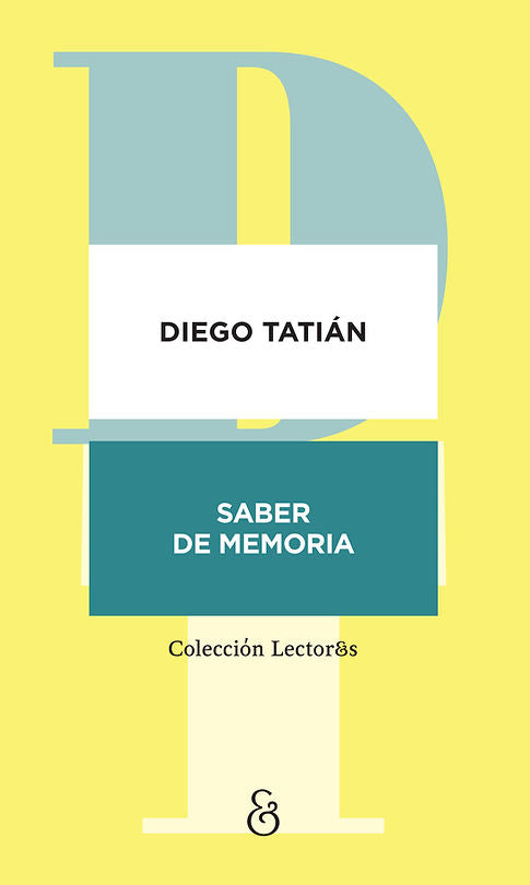 Saber De Memoria - Tatian Diego - Ampersand