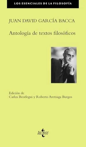 Libro ANTOLOGIA DE TEXTOS FILOSOFICOS de García Bacca Juan David en Colombia, filosofia