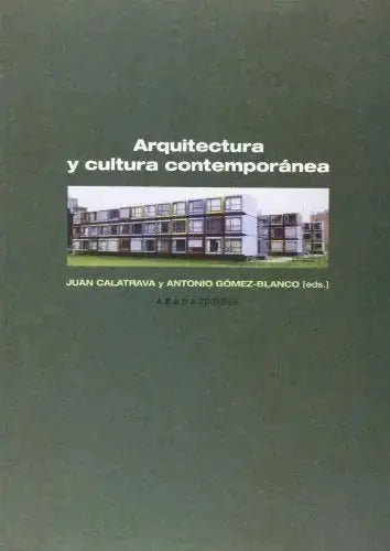 Libro ARQUITECTURA Y CULTURA CONTEMPORANEA de CALATRAVA JUAN en Colombia, arquitectura