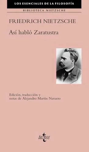 Libro ASI HABLO ZARATUSTRA de NIETZSCHE FRIEDRICH en Colombia, filosofia