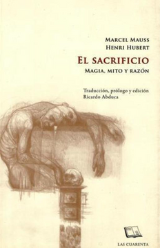 Libro El Sacrificio, Magia, Mito Y Razon