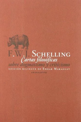 Libro CARTAS FILOSOFICAS de SCHELLING F.W.J. en Colombia, filosofia