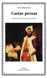 Libro CARTAS PERSAS de MONTESQUIEU en Colombia, literatura