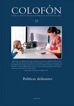 Libro COLOFON 32 de REVISTA en Colombia, psicoanalisis