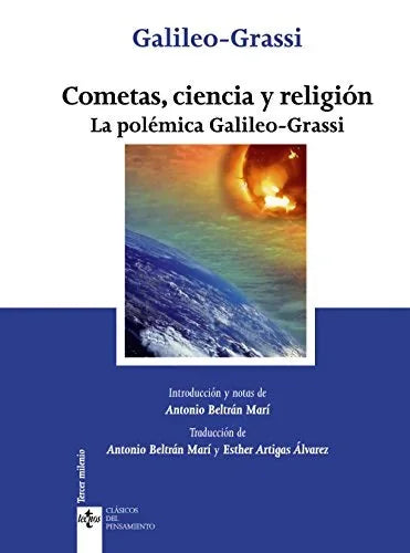 Libro COMETAS CIENCIA Y RELIGION de GALILEO-GRASSI en Colombia, ciencia