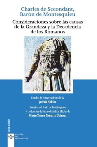 Libro CONSIDERACIONES SOBRE LAS CAUSAS DE LA GRANDEZA Y LA DECADENCIA DE LOS ROMANOS de CHARLES DE SECONDANT / BARON D en Colombia, literatura