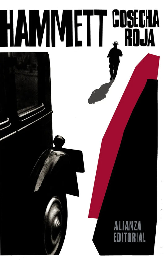 Portada del libro Cosecha Roja, de Hammett Dashiell (Alianza)
