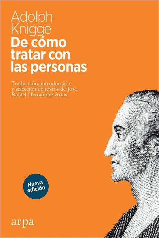 Libro DE COMO TRATAR CON LAS PERSONAS de KNIGGE ADOLPH en Colombia, psicologia