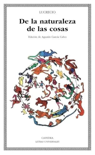 Libro DE LA NATURALEZA DE LAS COSAS de LUCRECIO en Colombia, filosofia