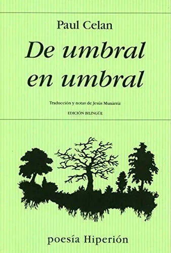 Libro DE UMBRAL EN UMBRAL de CELAN PAUL en Colombia, poesia