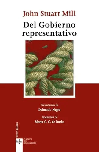 Libro DEL GOBIERNO REPRESENTATIVO de STUART MILL JOHN en Colombia, politica