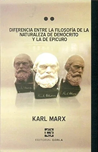 Libro DIFERENCIA ENTRE LA FILOSOFIA DE LA NATURALEZA DE DEMOCRITO Y LA DE EPICURO de MARX KARL en Colombia, politica