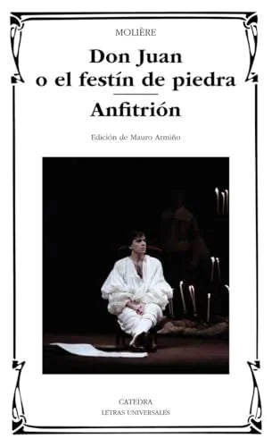 Libro DON JUAN O EL FESTIN DE PIEDRA ANFITRION de MOLIERE en Colombia, teatro