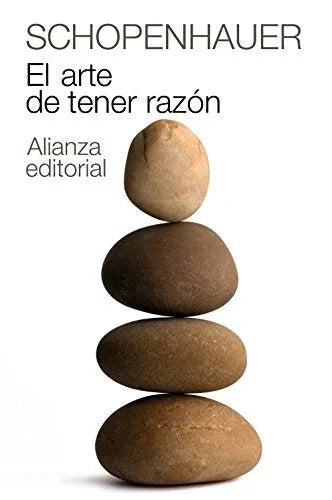 Libro EL ARTE DE TENER RAZON de SCHOPENHAUER ASRTHUR en Colombia, filosofia