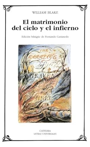 Libro EL MATRIMONIO DEL CIELO Y EL INFIERNO de BLAKE WILLIAM en Colombia, literatura