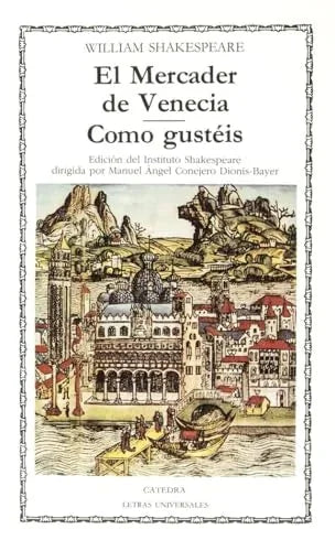 Libro EL MERCADER DE VENECIA COMO GUSTEIS de SHAKESPEARE WILLIAM en Colombia, literatura