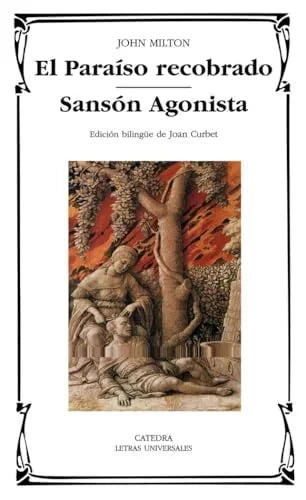 Libro EL PARAISO RECOBRADO SANSON AGONISTA de MILTON JOHN en Colombia, literatura