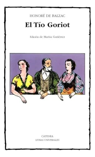 Libro EL TIO GORIOT de DE BALZAC HONORE en Colombia, literatura