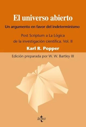 Libro EL UNIVERSO ABIERTO de POPPER KARL L. en Colombia, fisica