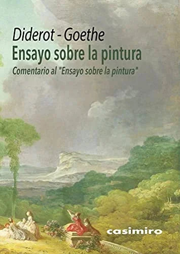 Libro ENSAYO SOBRE LA PINTURA de DIDEROT-GOETHE en Colombia, arte