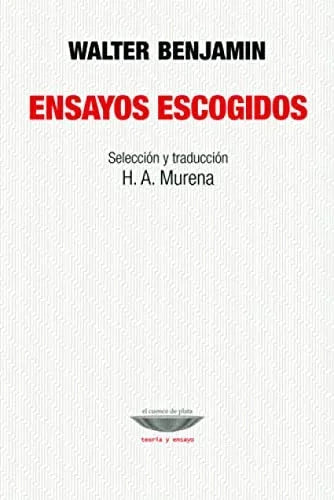 Libro ENSAYOS ESCOGIDOS de BENJAMIN WALTER en Colombia, filosofia