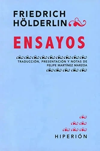 Libro ENSAYOS HOLDERNIN de HOLDERNIN FRIEDRICH en Colombia, poesia