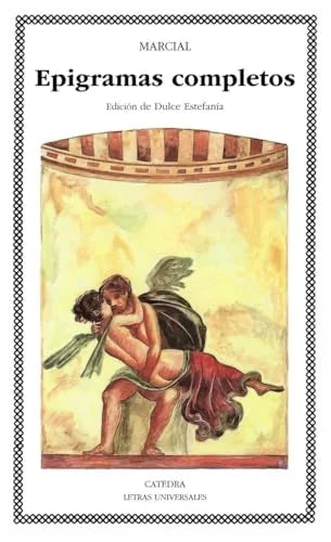 Libro EPIGRAMAS COMPLETOS de MARCIAL MARCO VALERIO en Colombia, literatura