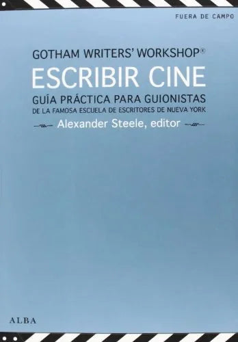 Libro ESCRIBIR CINE de WHITERS GOTHAM en Colombia, cine