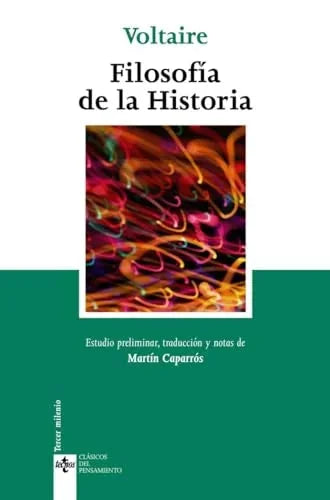 Libro FILOSOFIA DE LA HISTORIA de VOLTAIRE en Colombia, filosofia