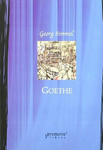 Libro GOETHE de SIMMEL GEORG en Colombia, biografia