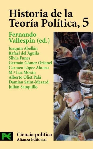 Libro HISTORIA TEORIA POLITICA 5 de VALLESPIN FERNANDO ED. en Colombia, politica