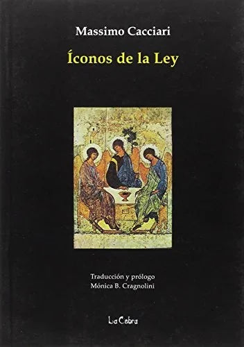 Libro ICONOS DE LA LEY de MASSIMO CACCIARI en Colombia, literatura