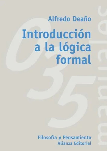 Libro INTRODUCCION A LA LOGICA FORMAL de DEAÑO ALFREDO en Colombia, filosofia