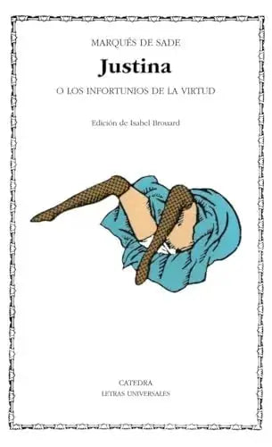 Libro JUSTINA de MARQUES DE SADE en Colombia, literatura