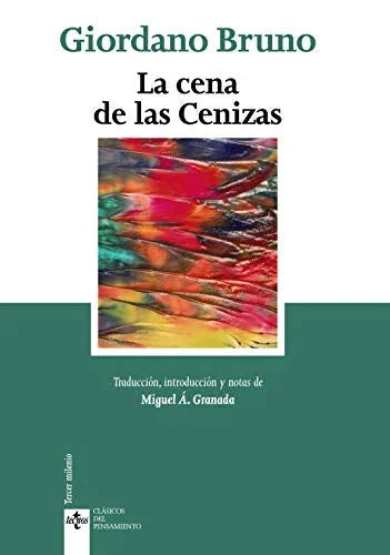 Libro LA CENA DE LAS CENIZAS de BRUNO GIORDANO en Colombia, filosofia
